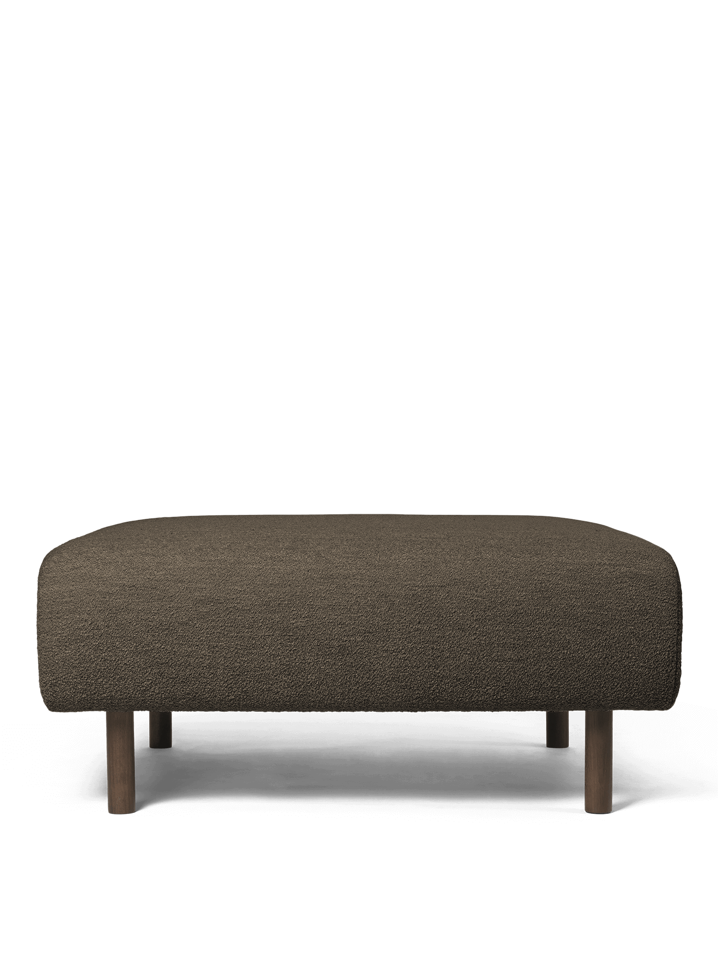 Dase modular sofa - brown soft bouclé