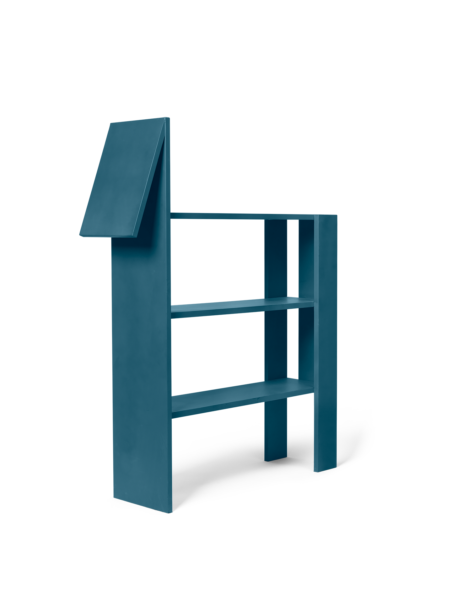 HORSE BOOKCASE dark blue