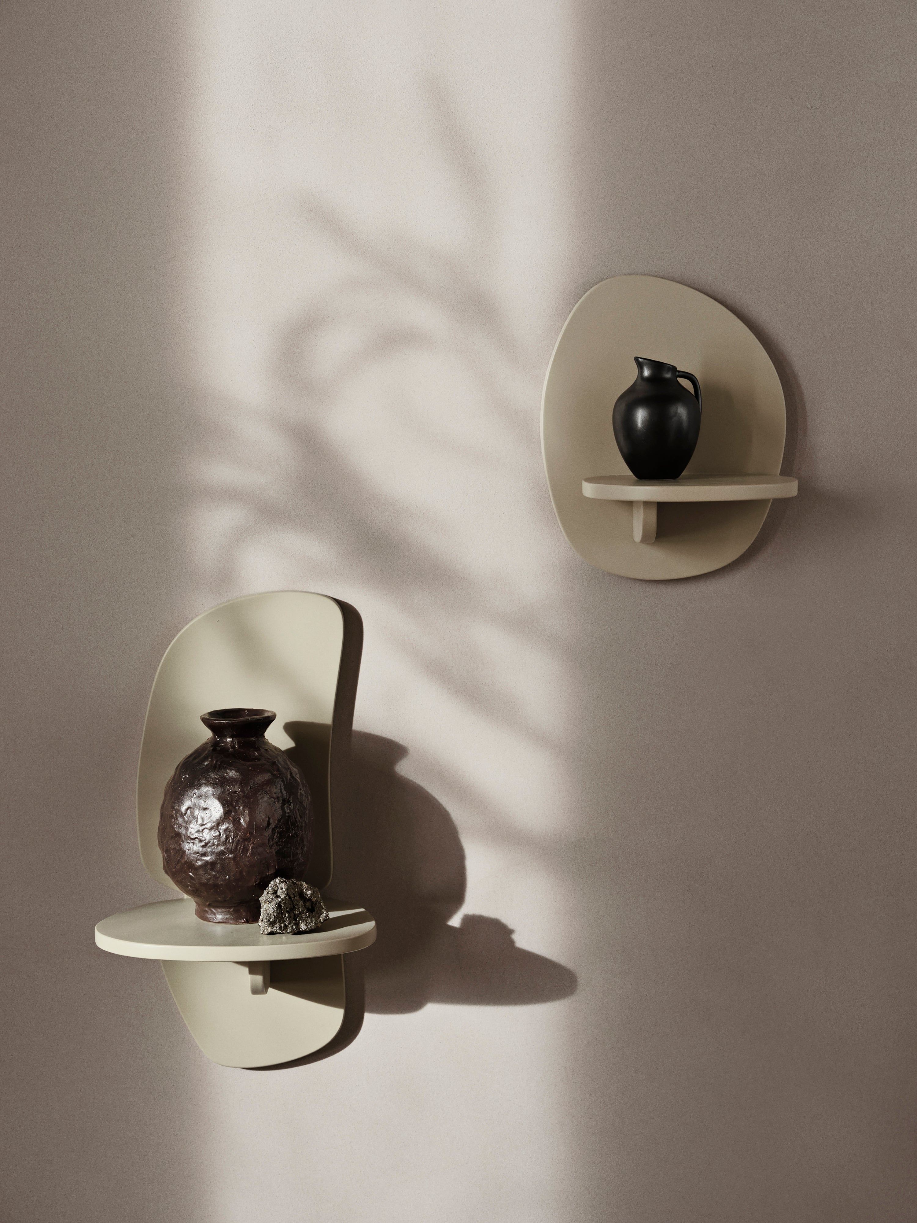 Hanging shelf PILU beige