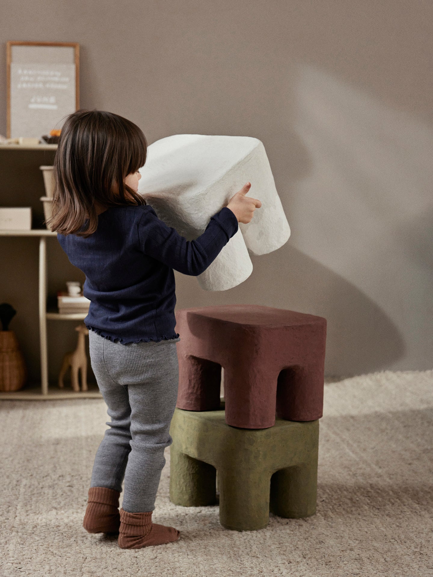 PODO Hocker khaki