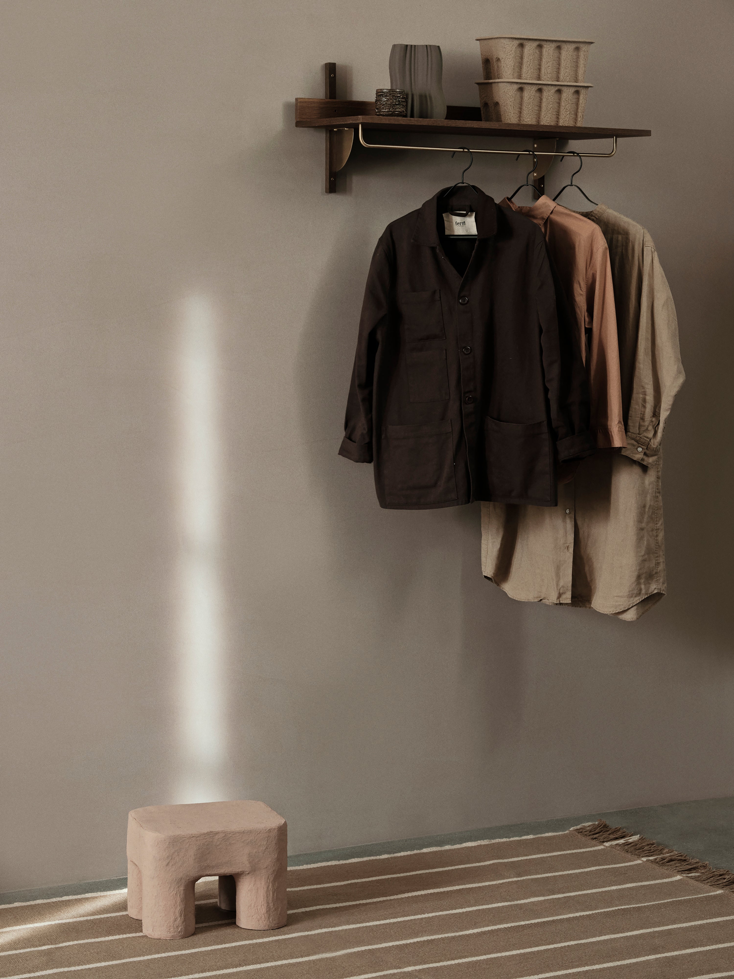 PODO Hocker hellrosa