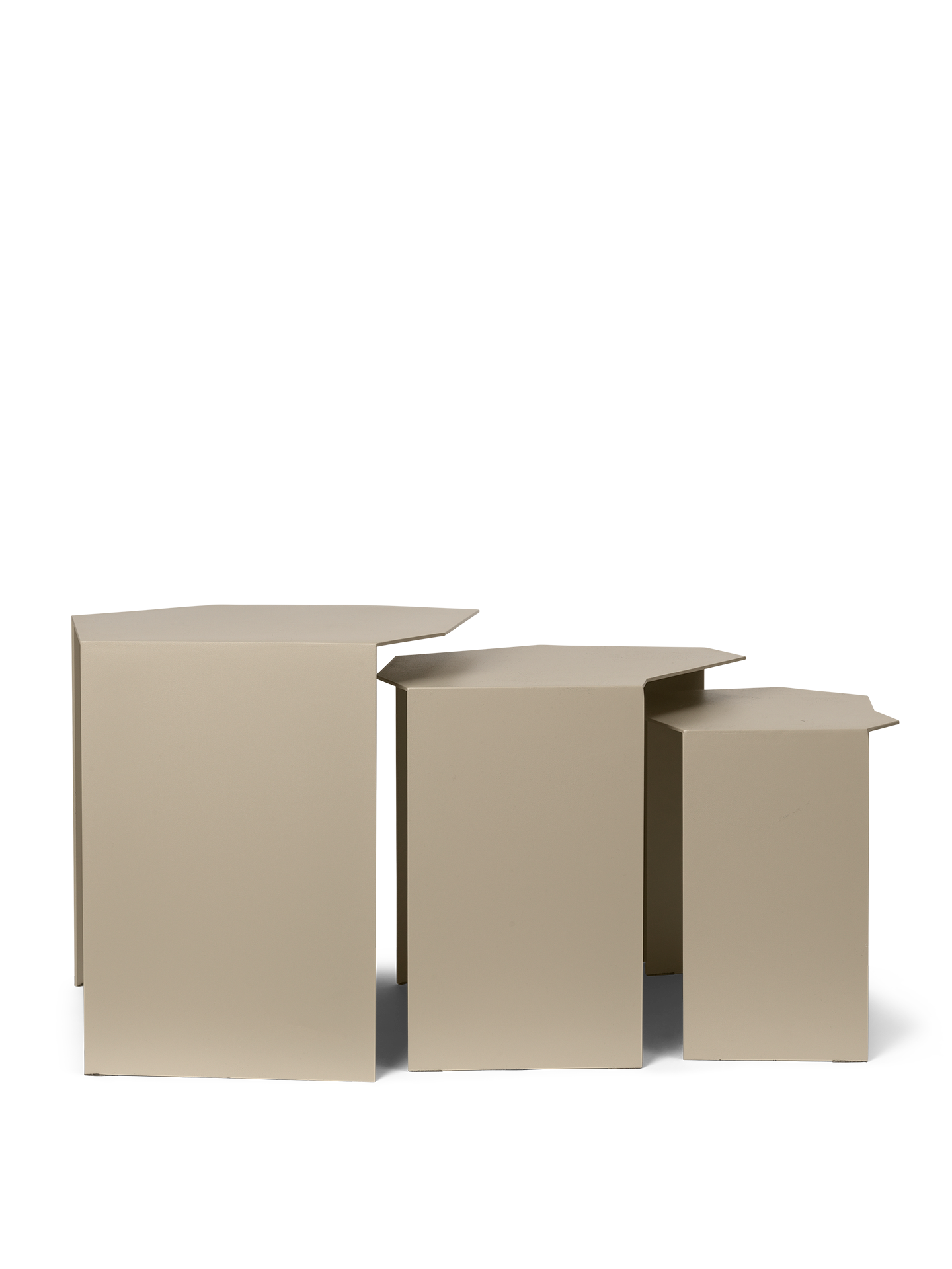 SHARD CLUSTER beige table set