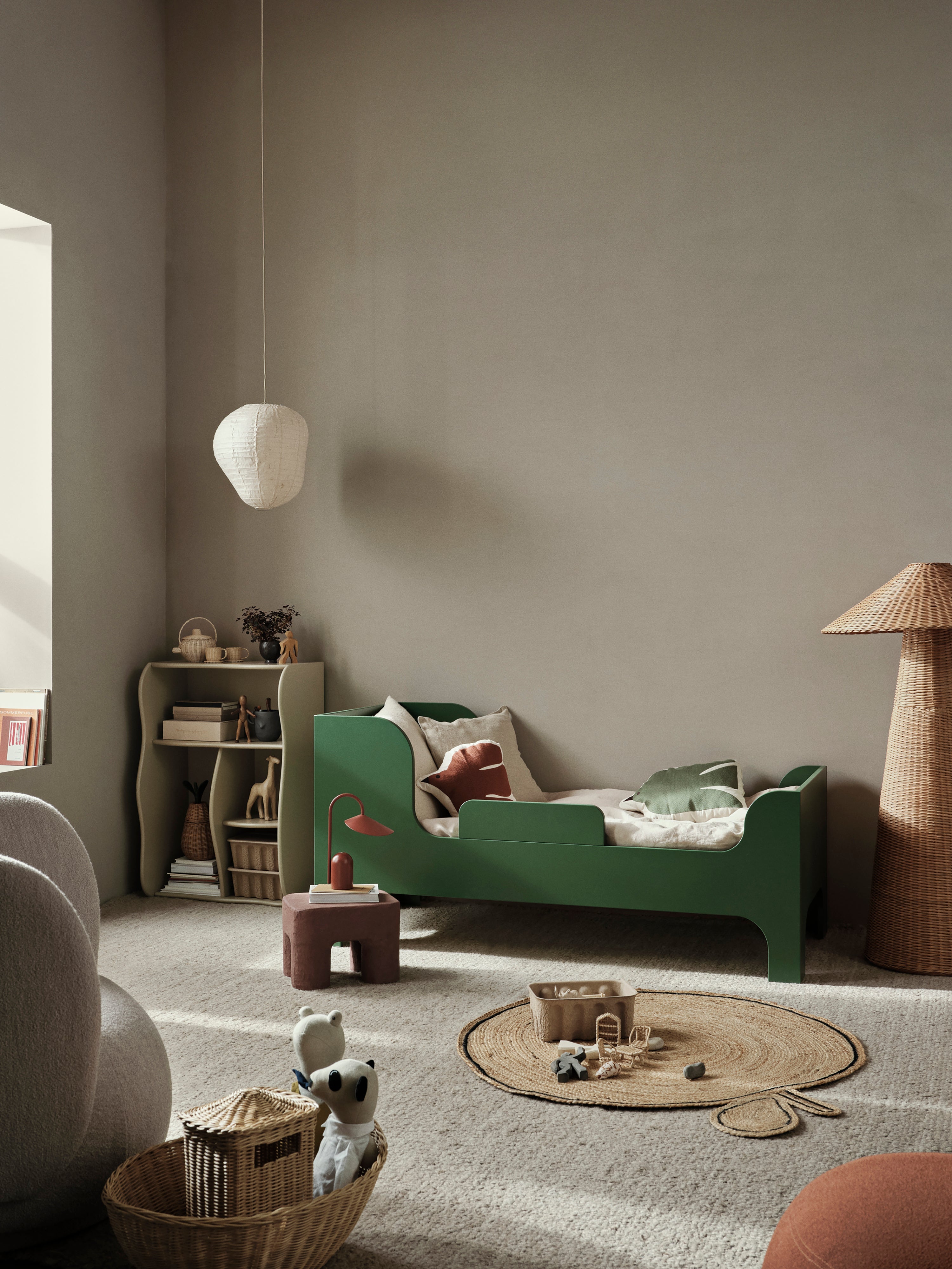 Lampshade kurbis paper wasi