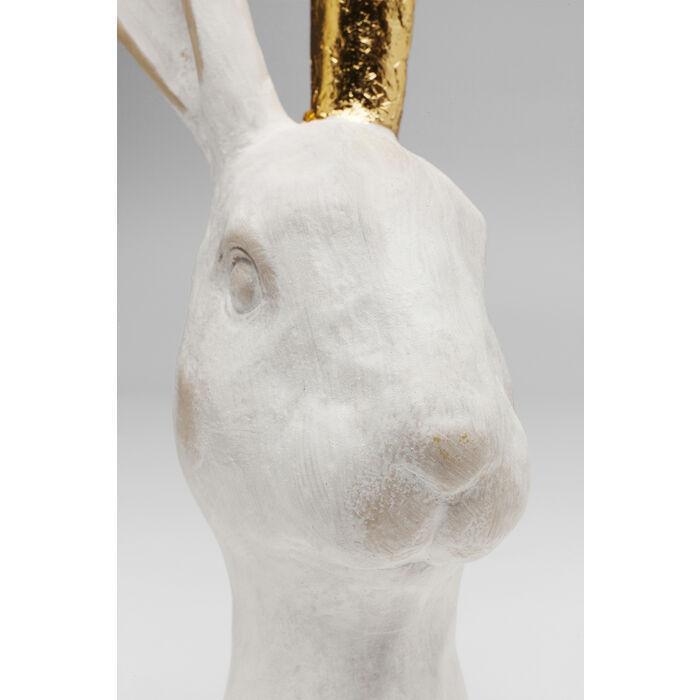 Figurka dekoracyjna BUNNY biały ze złotem Kare Design Eye on Design