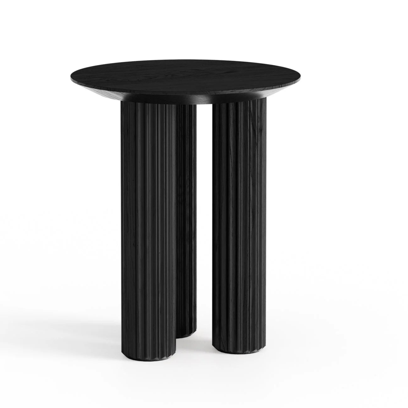 Beistelltisch FILAR schwarzes Eschenholz