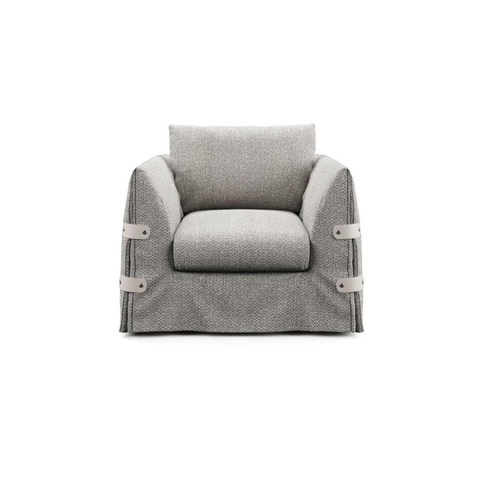 Fotel BOTTON UP szary Liu Jo Living Eye on Design