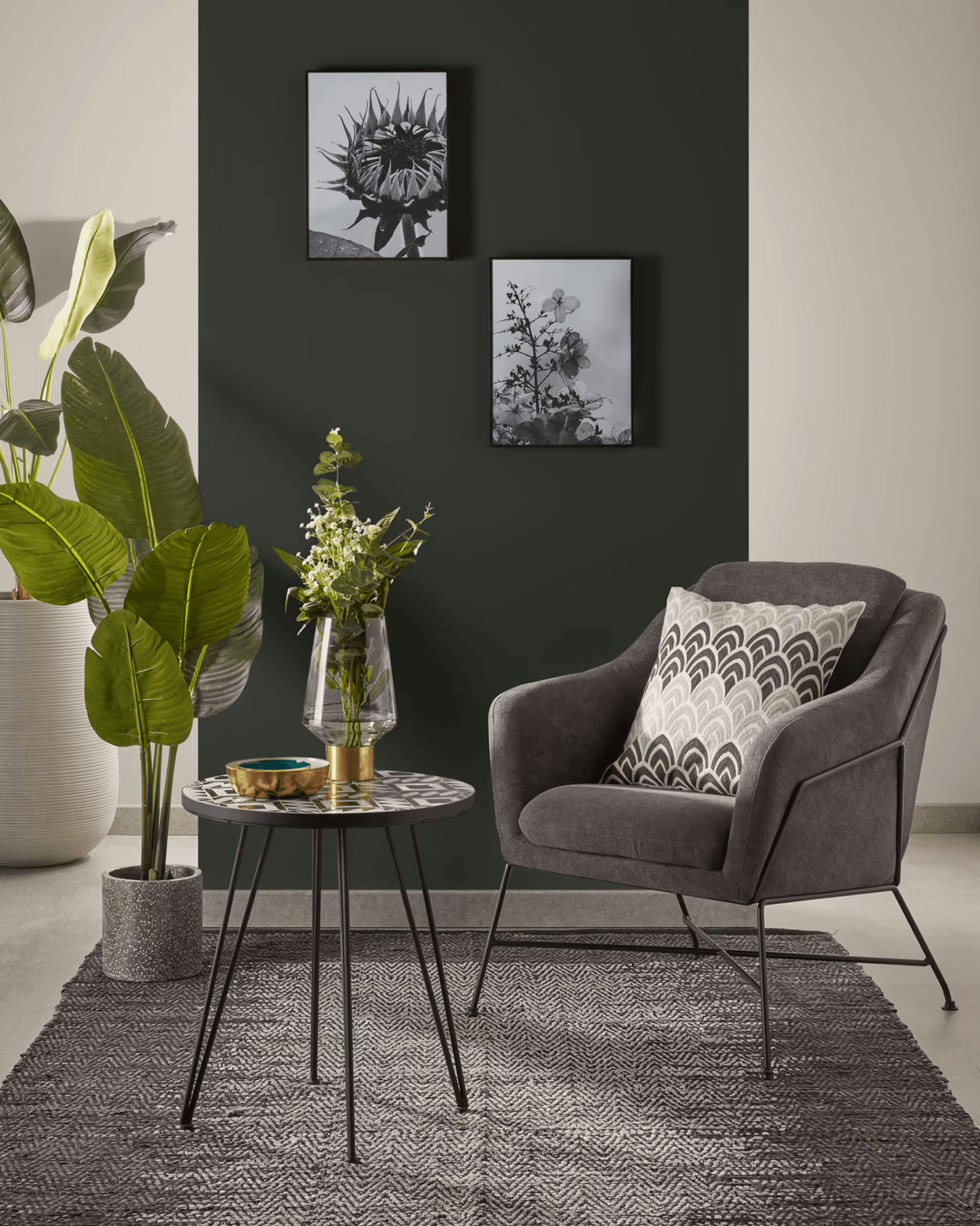 Fotel BRIDA ciemnoszary La Forma Eye on Design