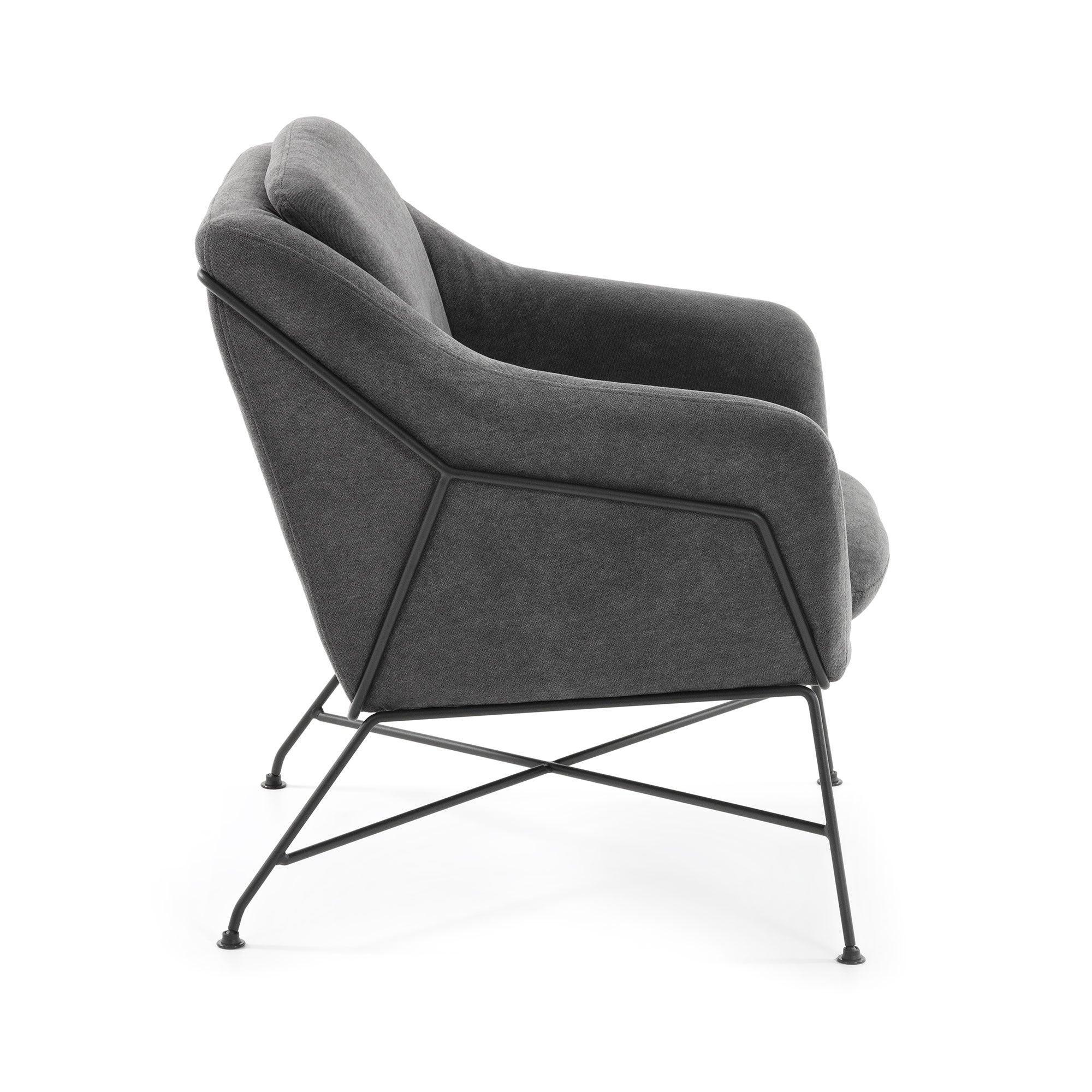 Fotel BRIDA ciemnoszary La Forma Eye on Design