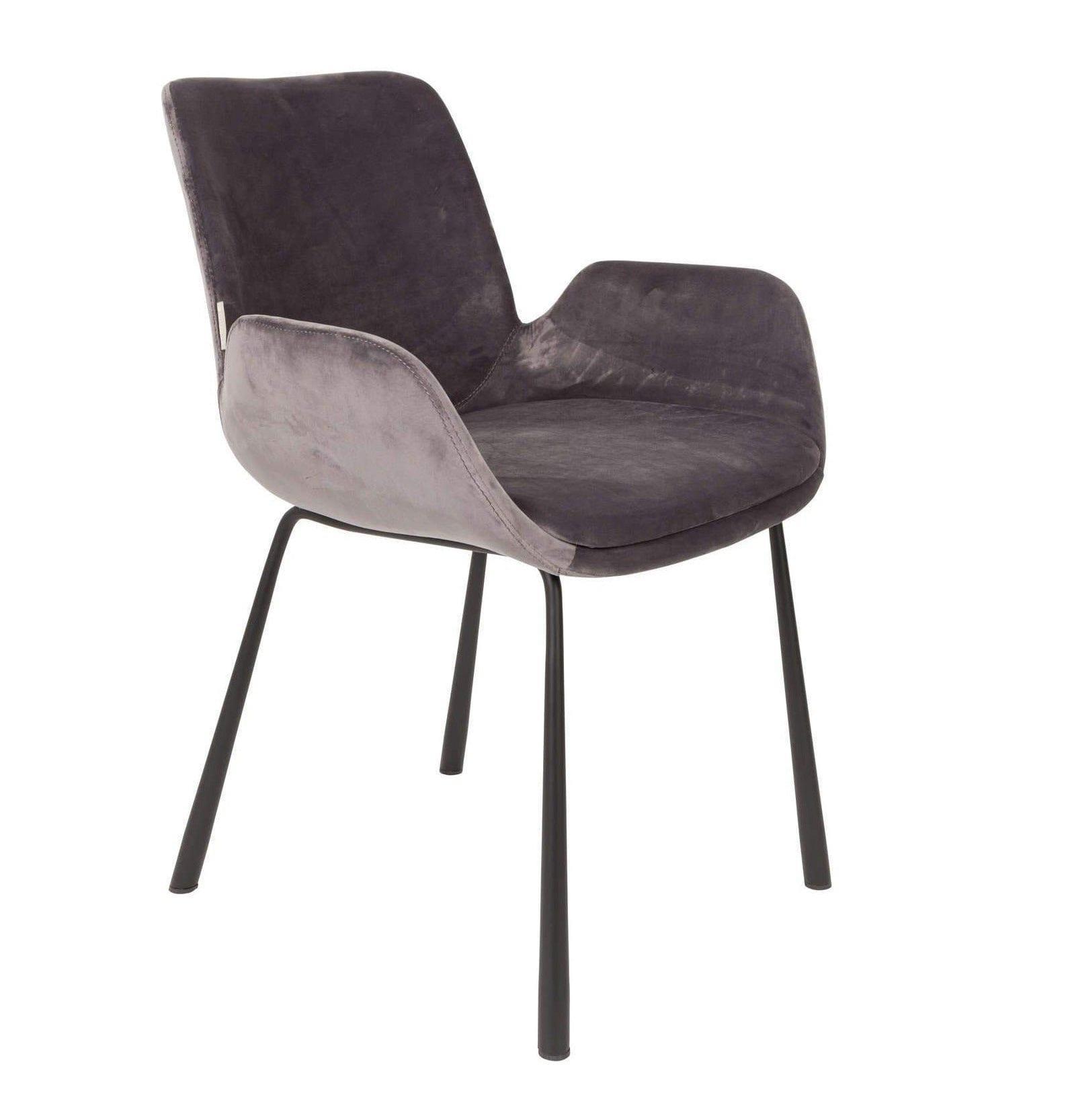 Fotel BRIT ciemnoszary Zuiver Eye on Design
