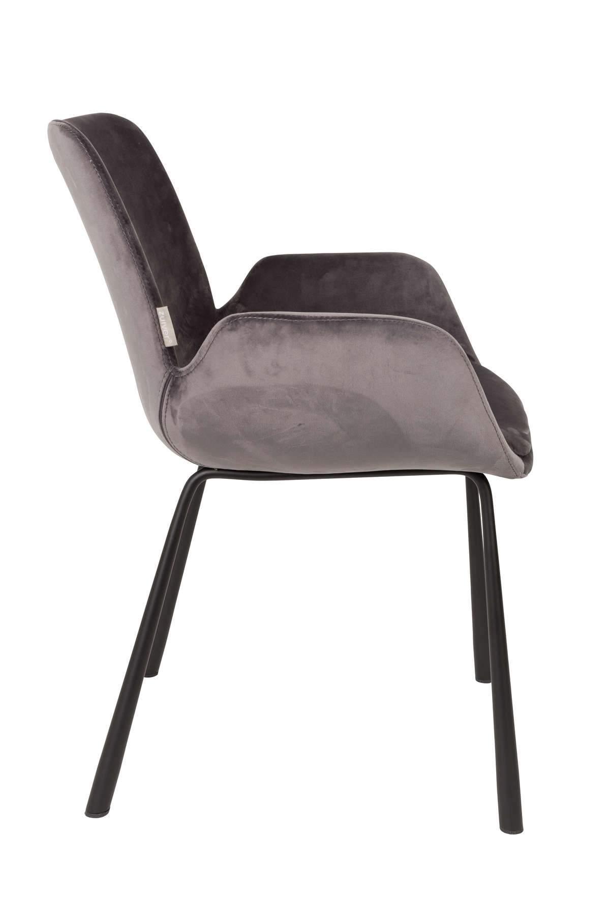 Fotel BRIT ciemnoszary Zuiver Eye on Design