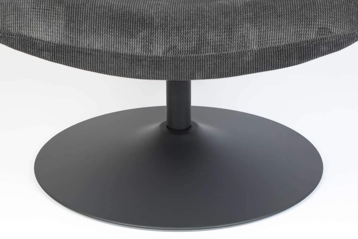 Fotel BUBBA ciemnoszary Zuiver Eye on Design