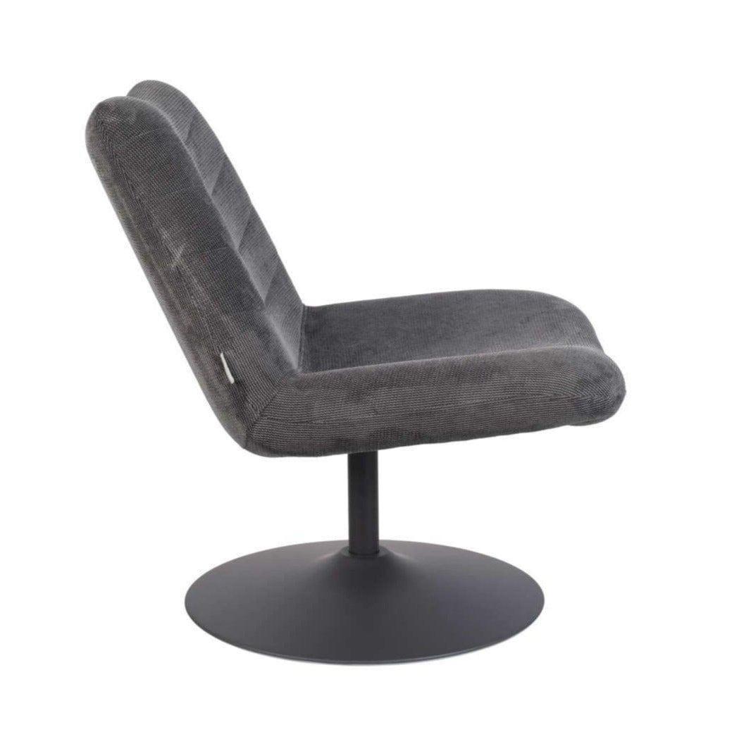 Fotel BUBBA ciemnoszary Zuiver Eye on Design
