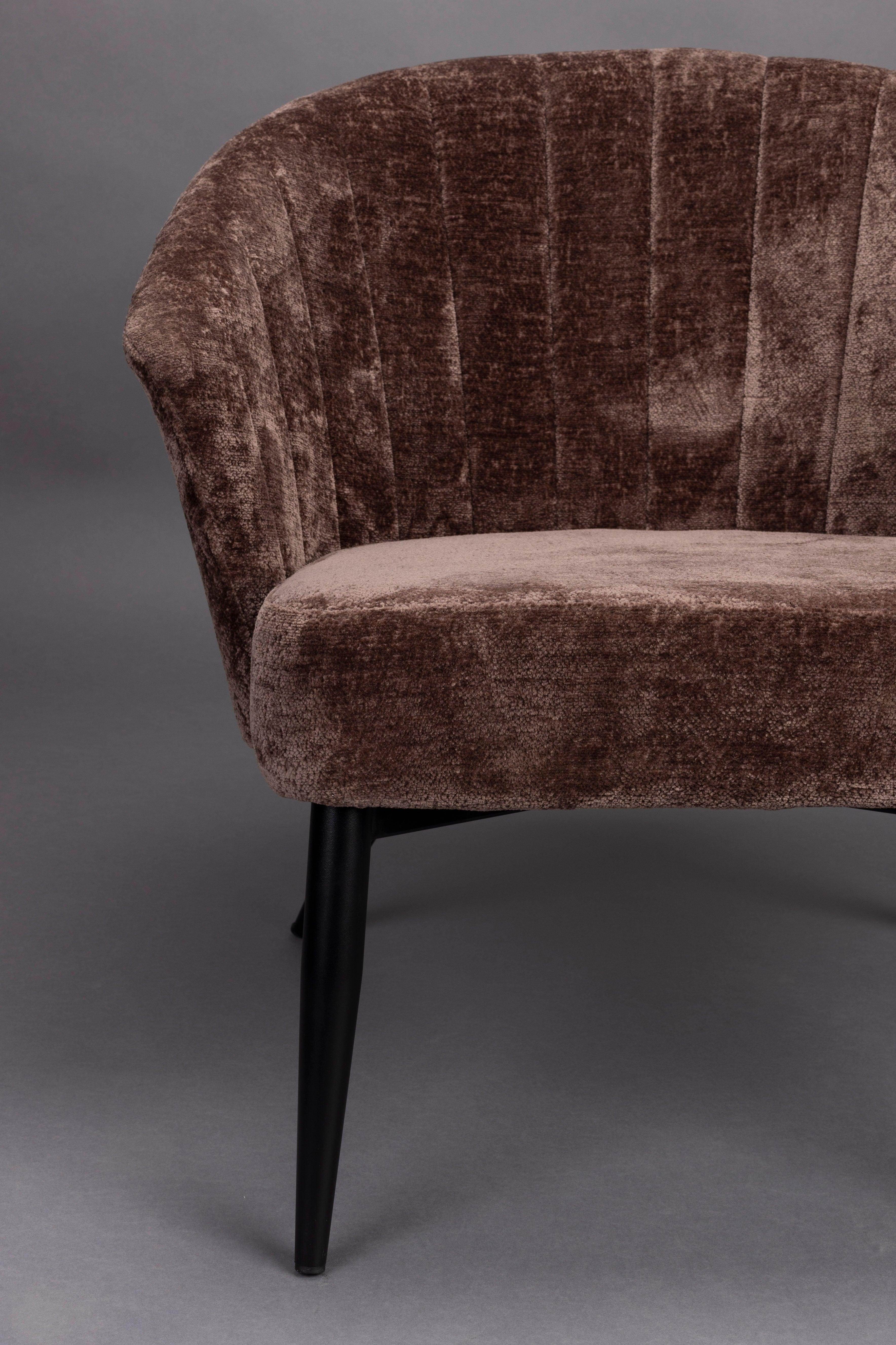 Georgia Chair Lounge Purple Dutchbone Eye on Design