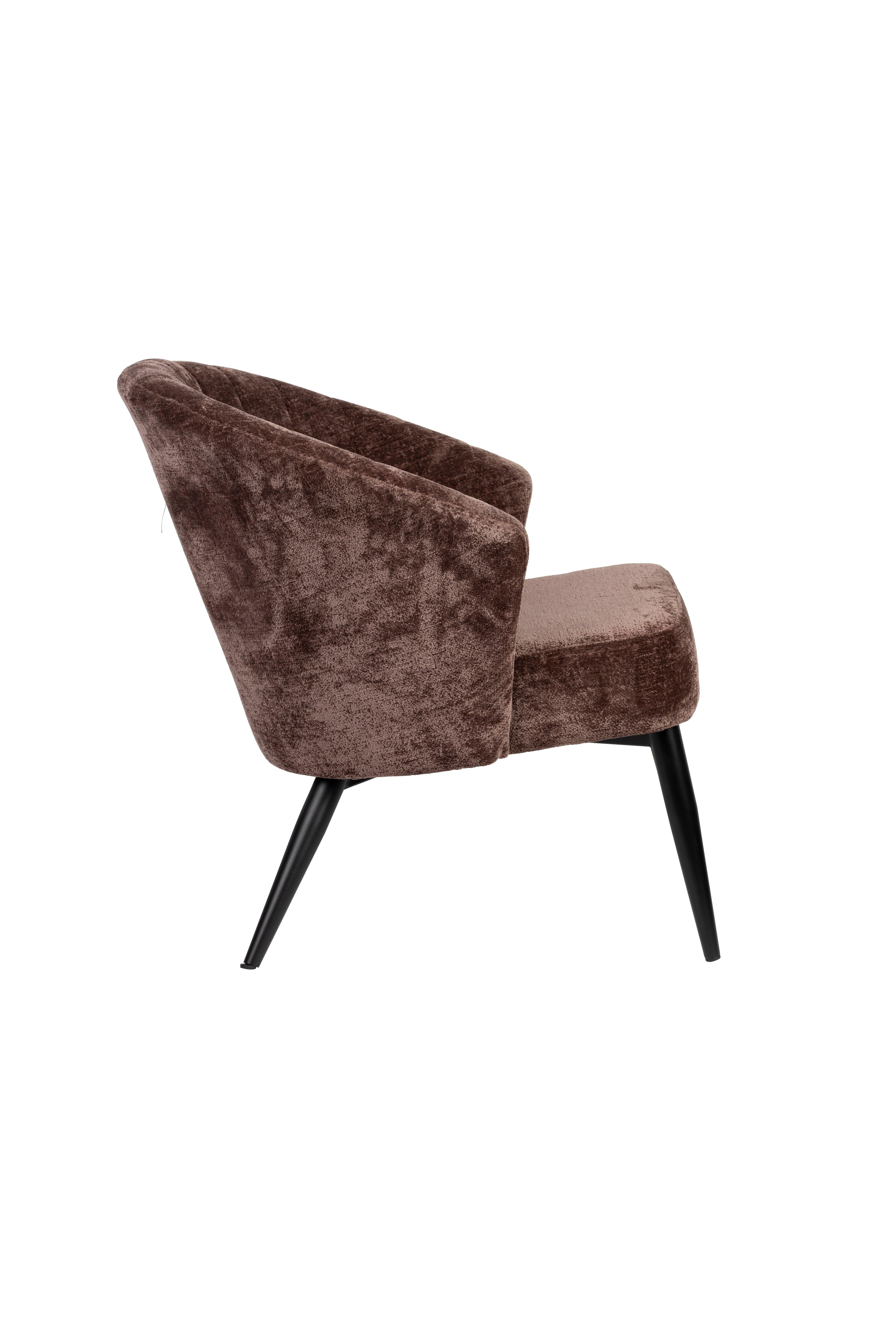 Georgia Chair Lounge Purple Dutchbone Eye on Design