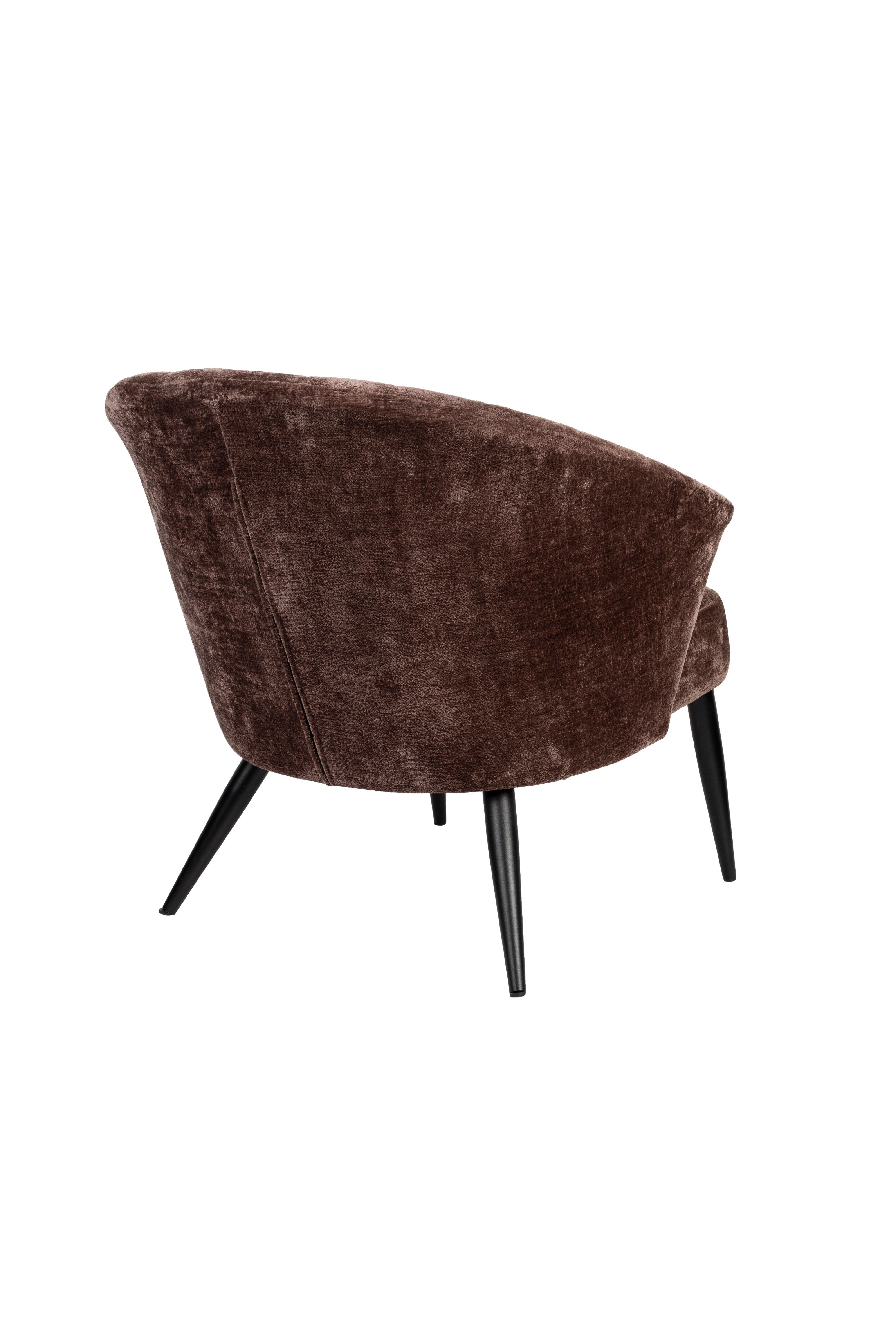 Georgia Chair Lounge Purple Dutchbone Eye on Design