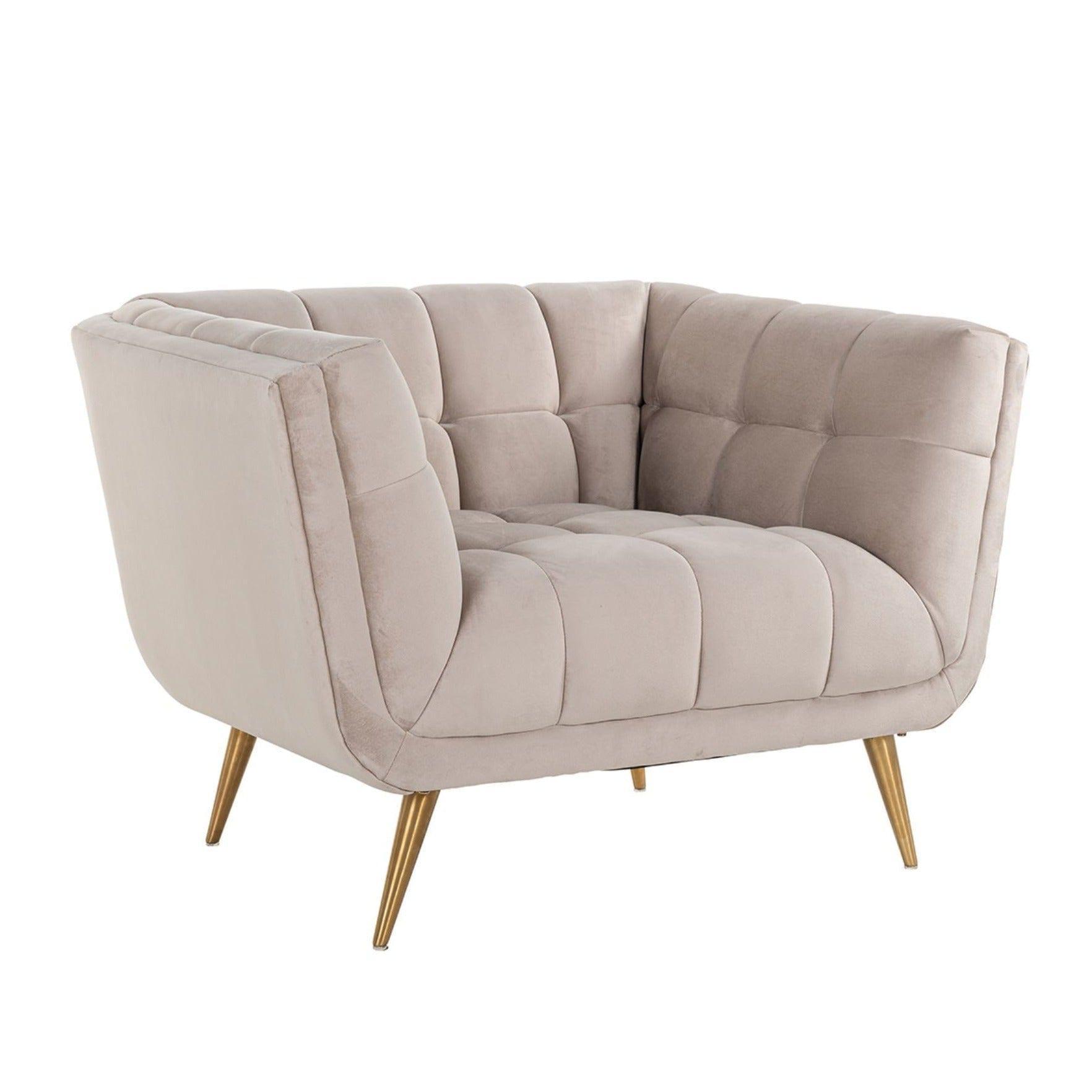 Fotel HUXLEY beżowy Richmond Interiors Eye on Design