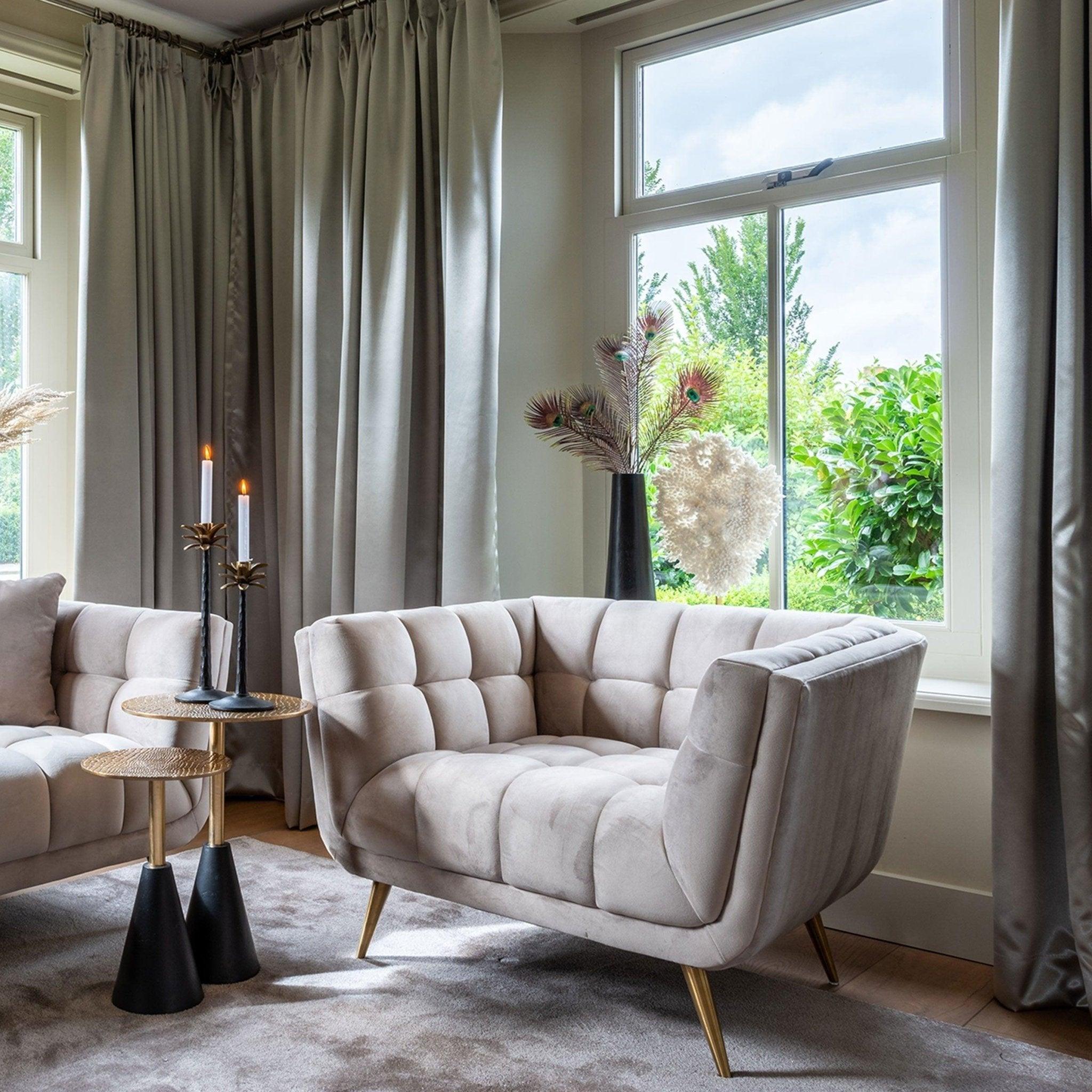 Fotel HUXLEY beżowy Richmond Interiors Eye on Design