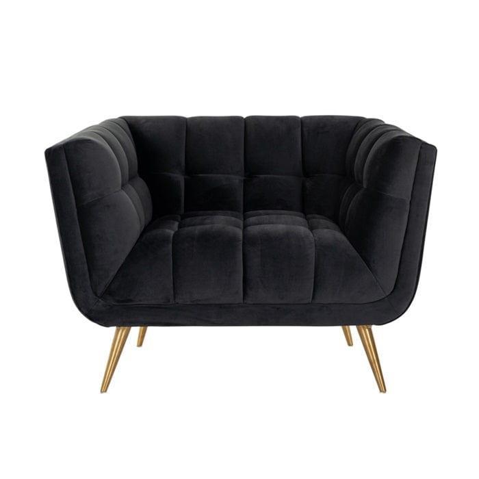 Fotel HUXLEY czarny Richmond Interiors Eye on Design