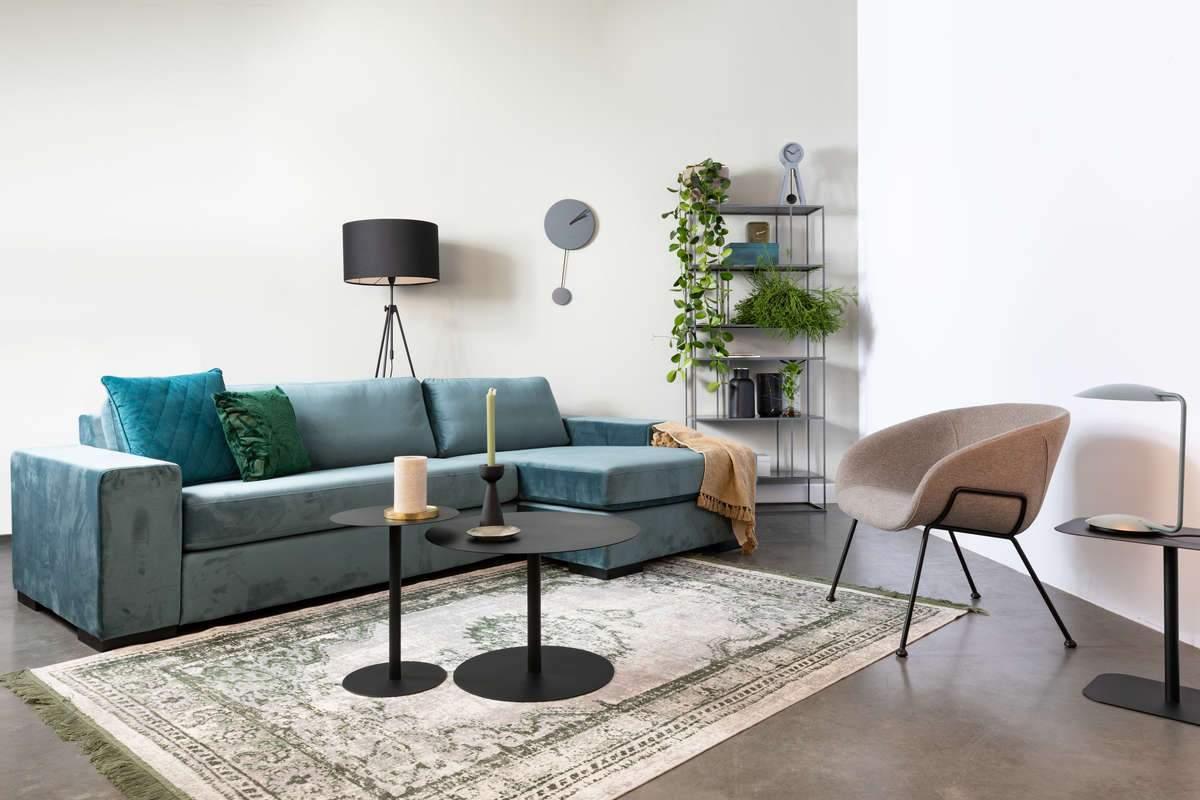 Fotel lounge FESTON szary Zuiver Eye on Design
