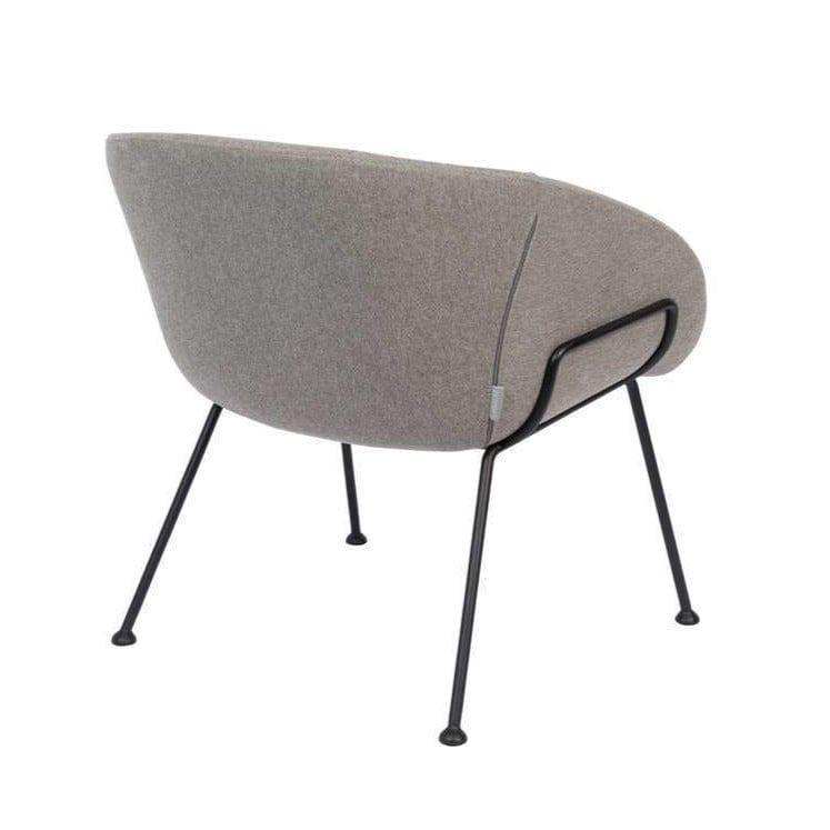 Fotel lounge FESTON szary Zuiver Eye on Design