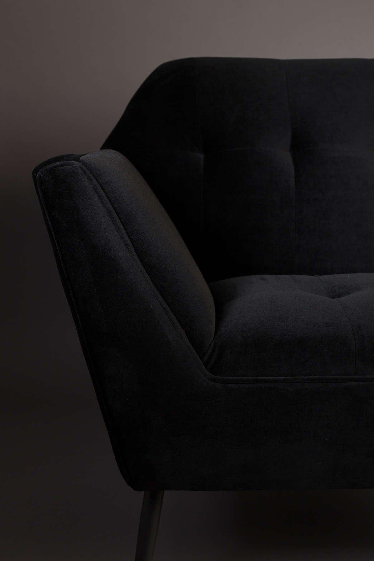 Fotel lounge KATE czarny Dutchbone Eye on Design