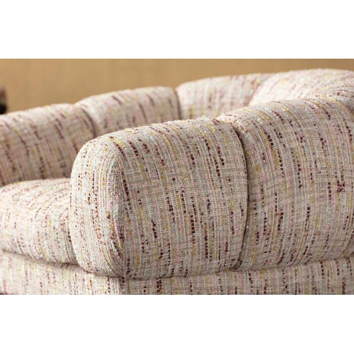 Fotel obrotowy JANNO beżowy bouclé - Eye on Design