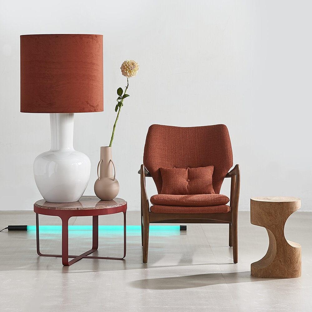 Fotel PEGGY rdzawa czerwień Pols Potten Eye on Design