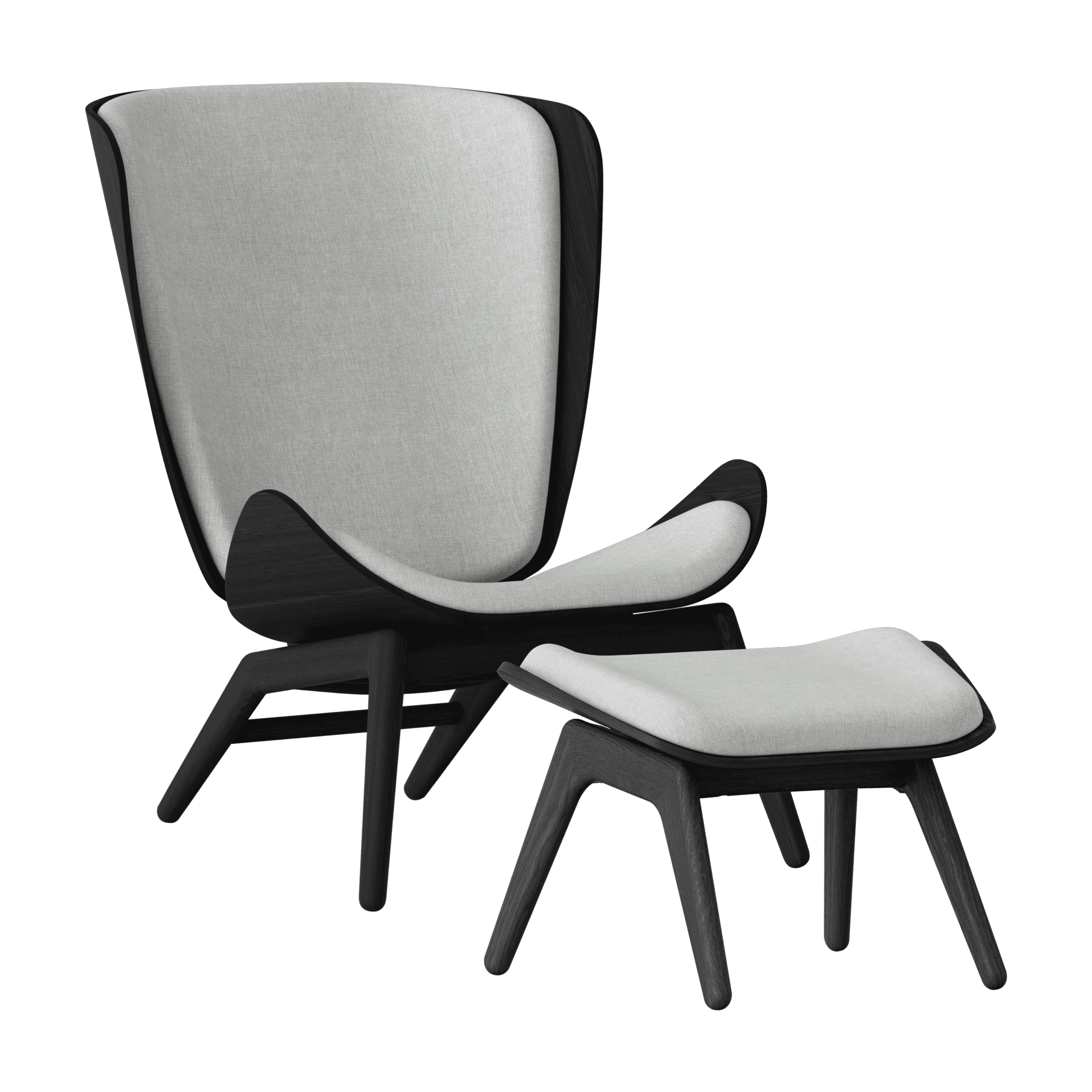 READER footrest yellow with black base