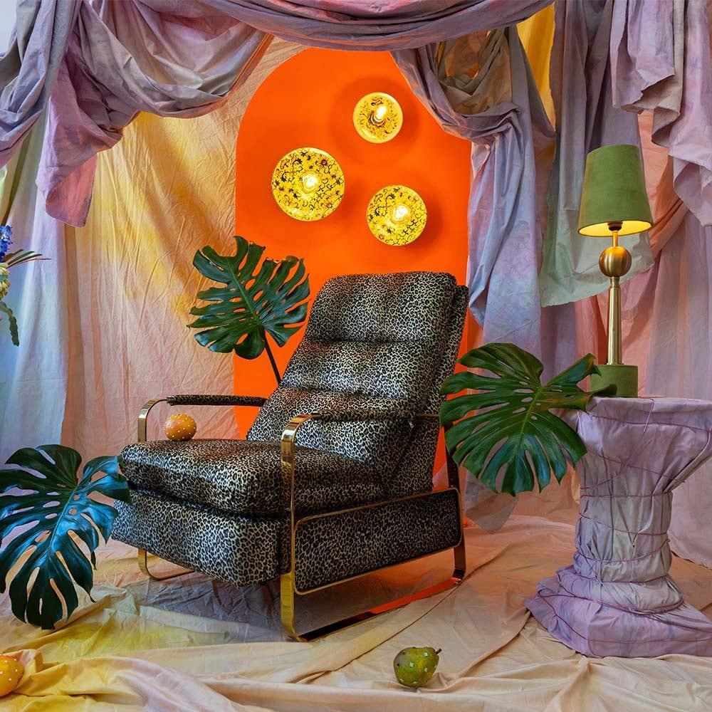 Fotel RELAX LIKE CHANDLER panterka Bold Monkey Eye on Design