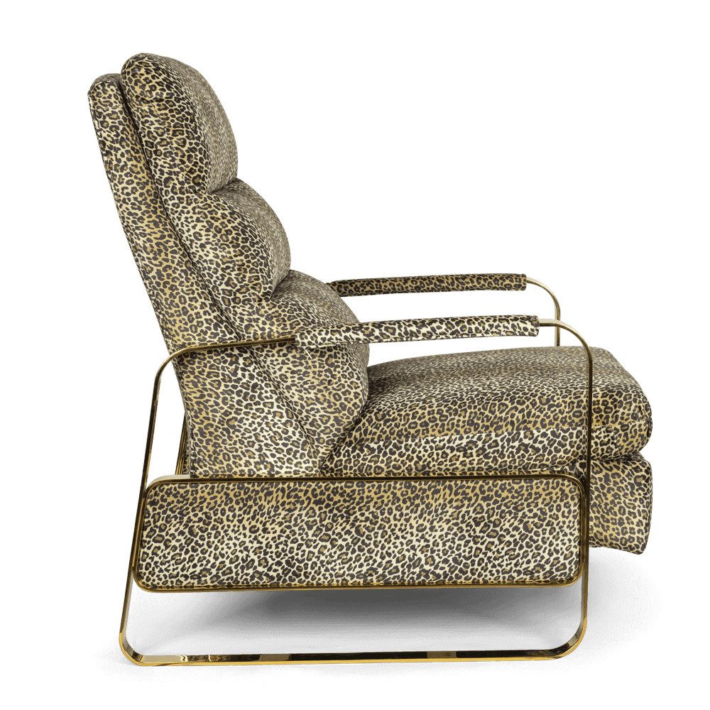 Fotel RELAX LIKE CHANDLER panterka Bold Monkey Eye on Design