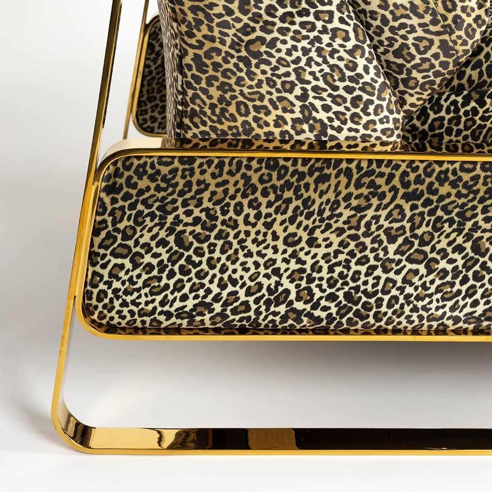Fotel RELAX LIKE CHANDLER panterka Bold Monkey Eye on Design