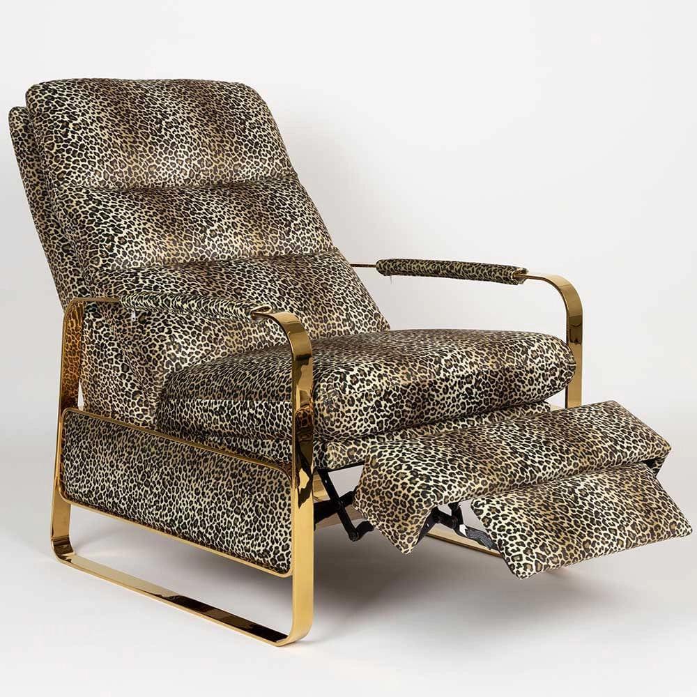 Fotel RELAX LIKE CHANDLER panterka Bold Monkey Eye on Design