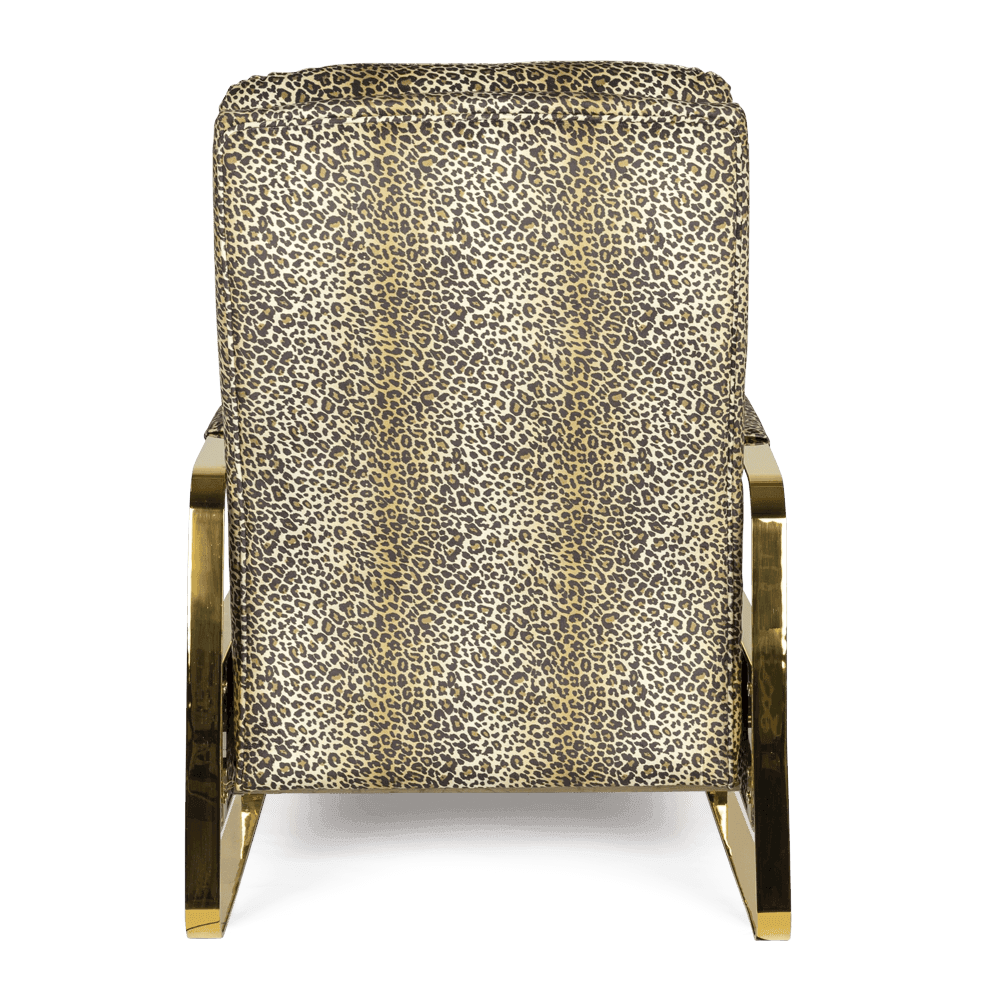 Fotel RELAX LIKE CHANDLER panterka Bold Monkey Eye on Design
