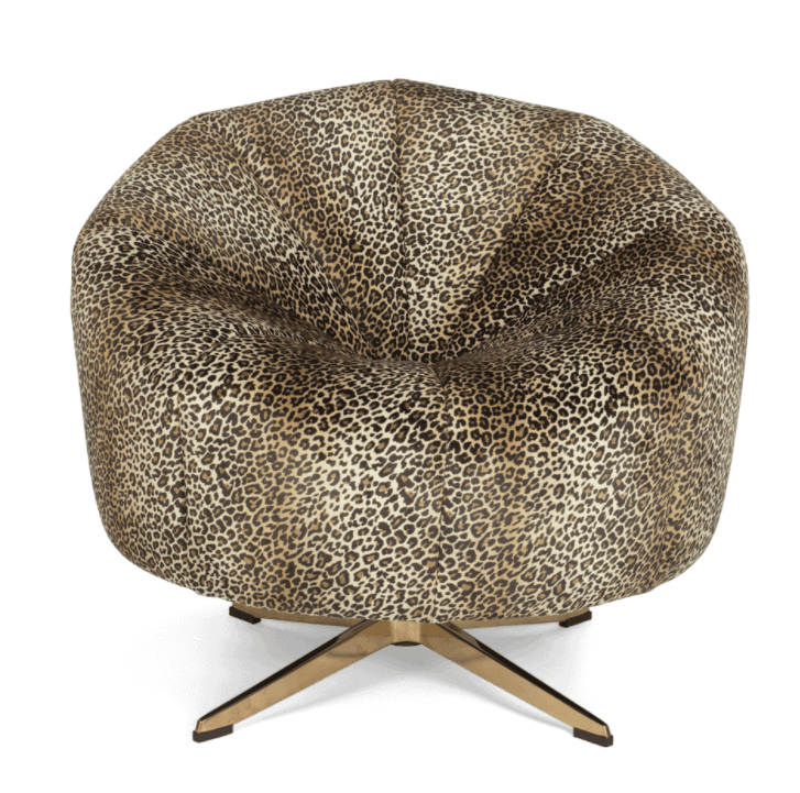 Fotel WHERE THE SUN DOESN'T SHINE panterka - Poekspozycyjny Bold Monkey Eye on Design
