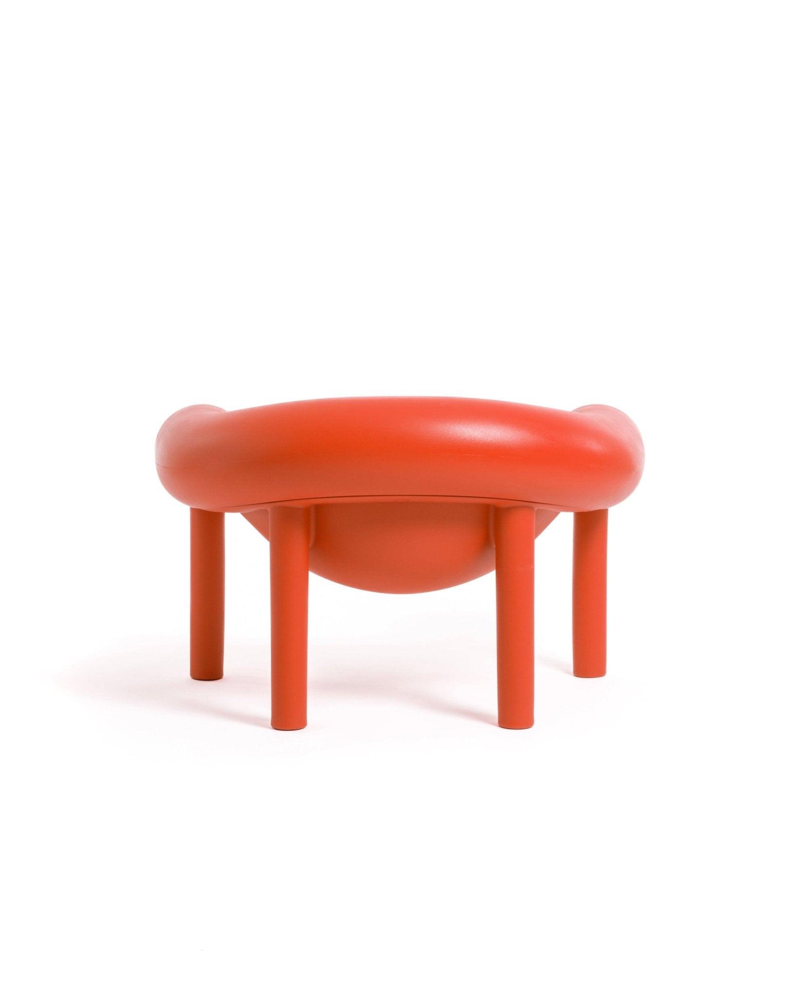 Fotel zewnętrzny SAM SON czerwony Magis Eye on Design