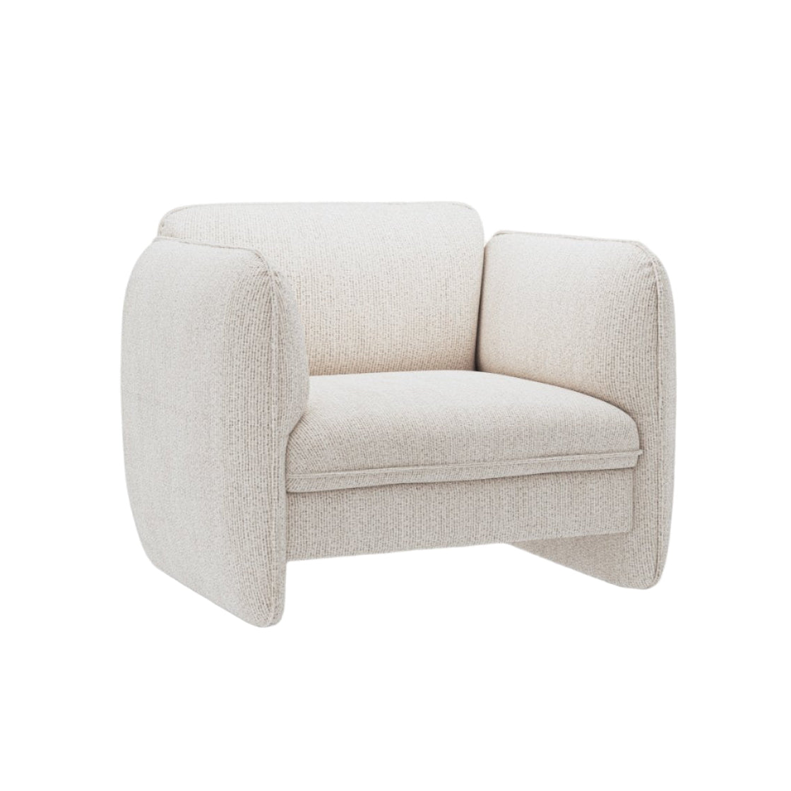 GEORGIA armchair light beige chenille