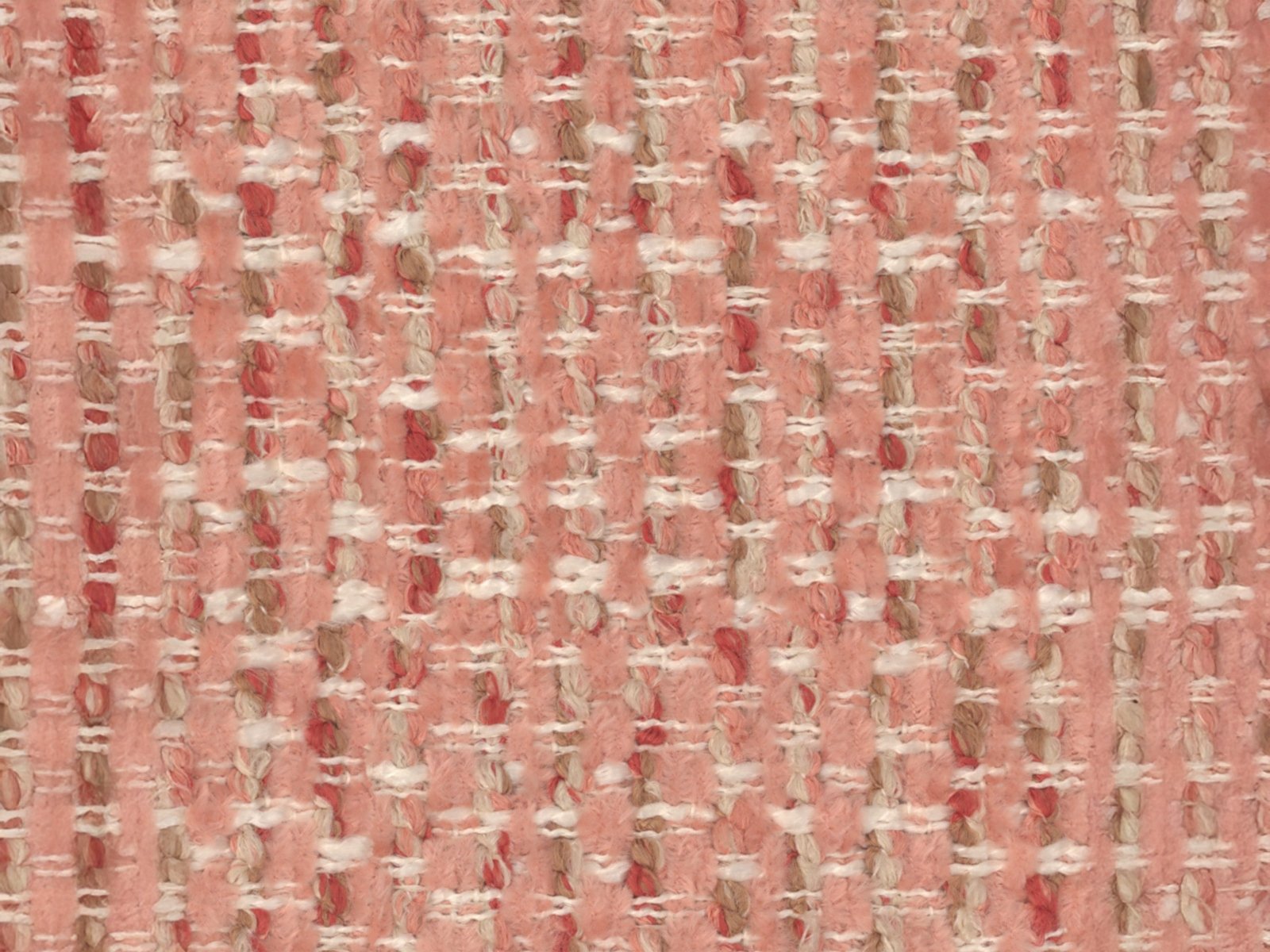 GEORGIA Pink Chenille Armchair