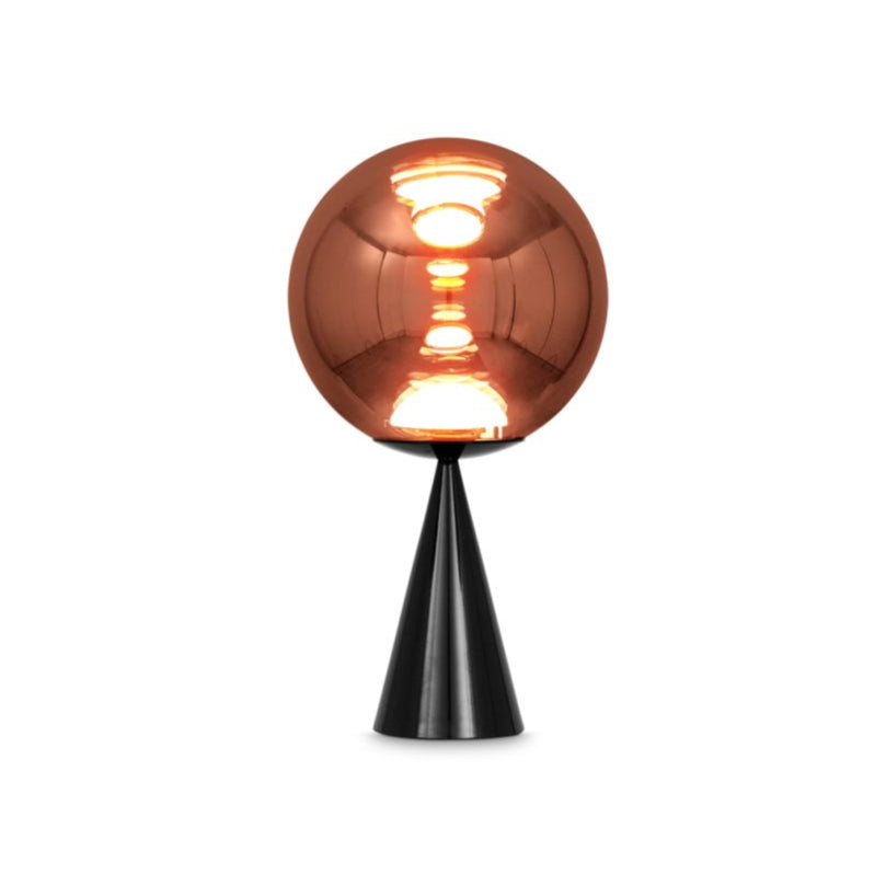 Globe Fat Miedziana Tischlampe