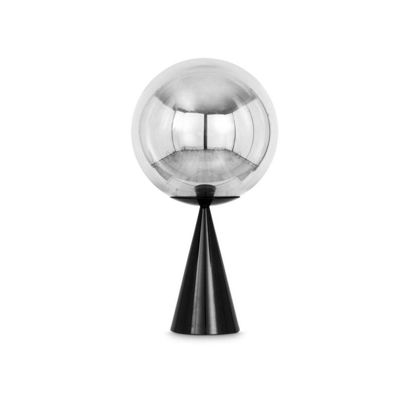 Globe Silver Fat Tischlampe