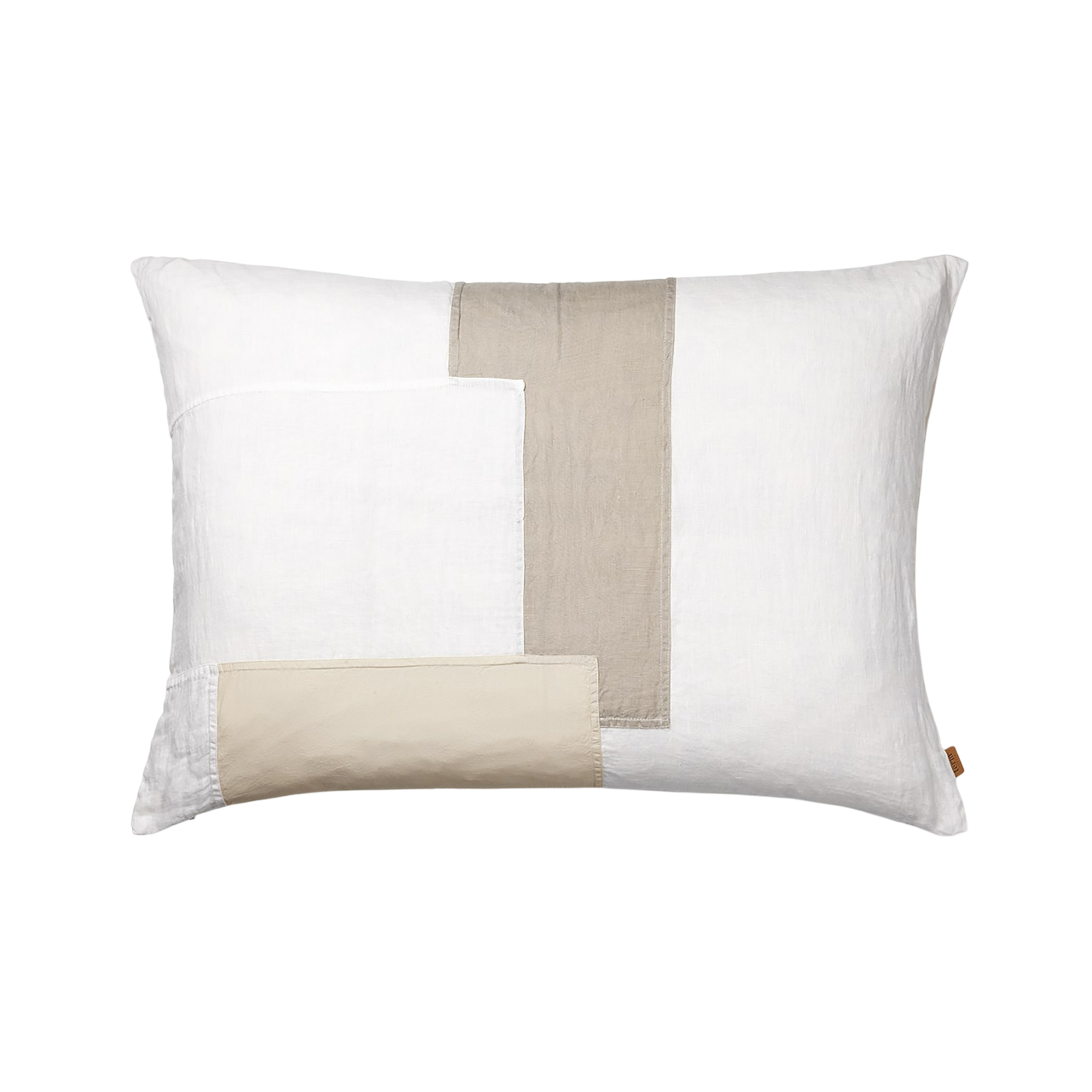 PART CUSHION decorative pillow broken white