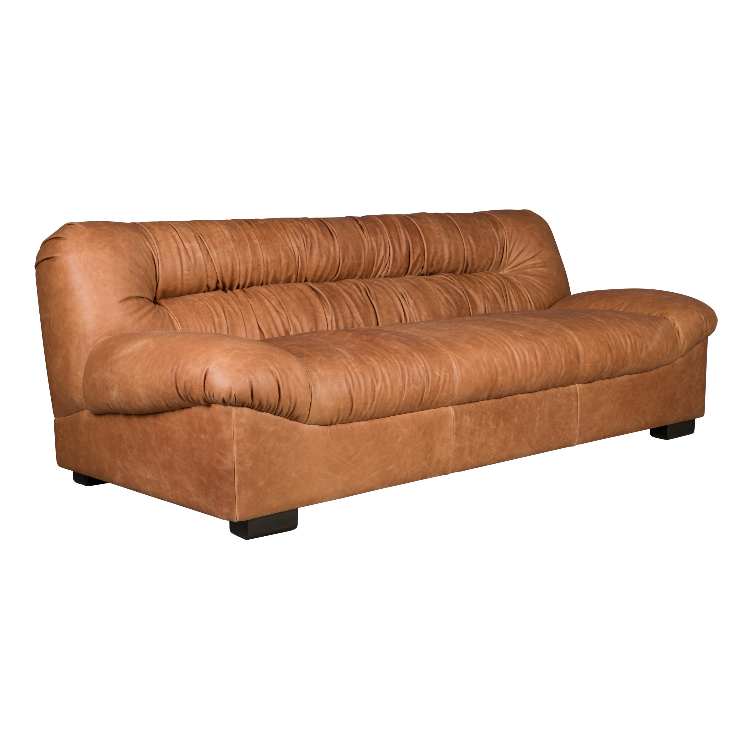 Sofa DOUGLAS cognac Leder