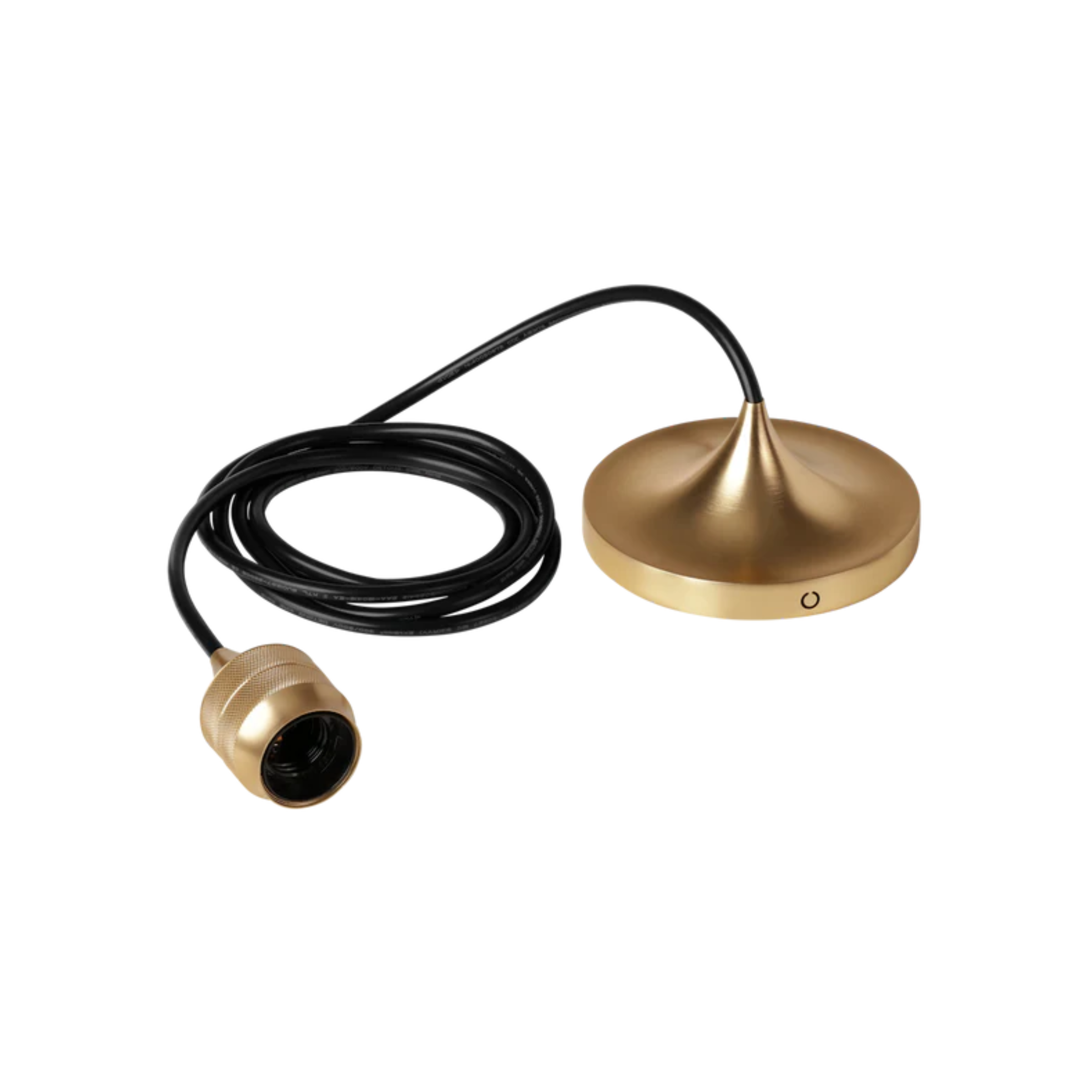 CORD PRO Gold Pendant Light Fixture