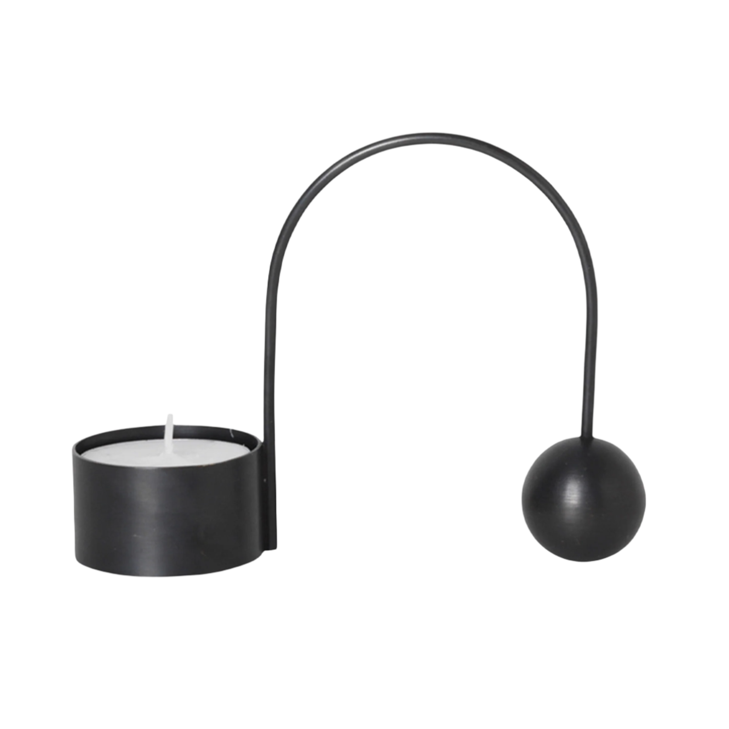 BALANCE TEALIGHT Candle Holder Black