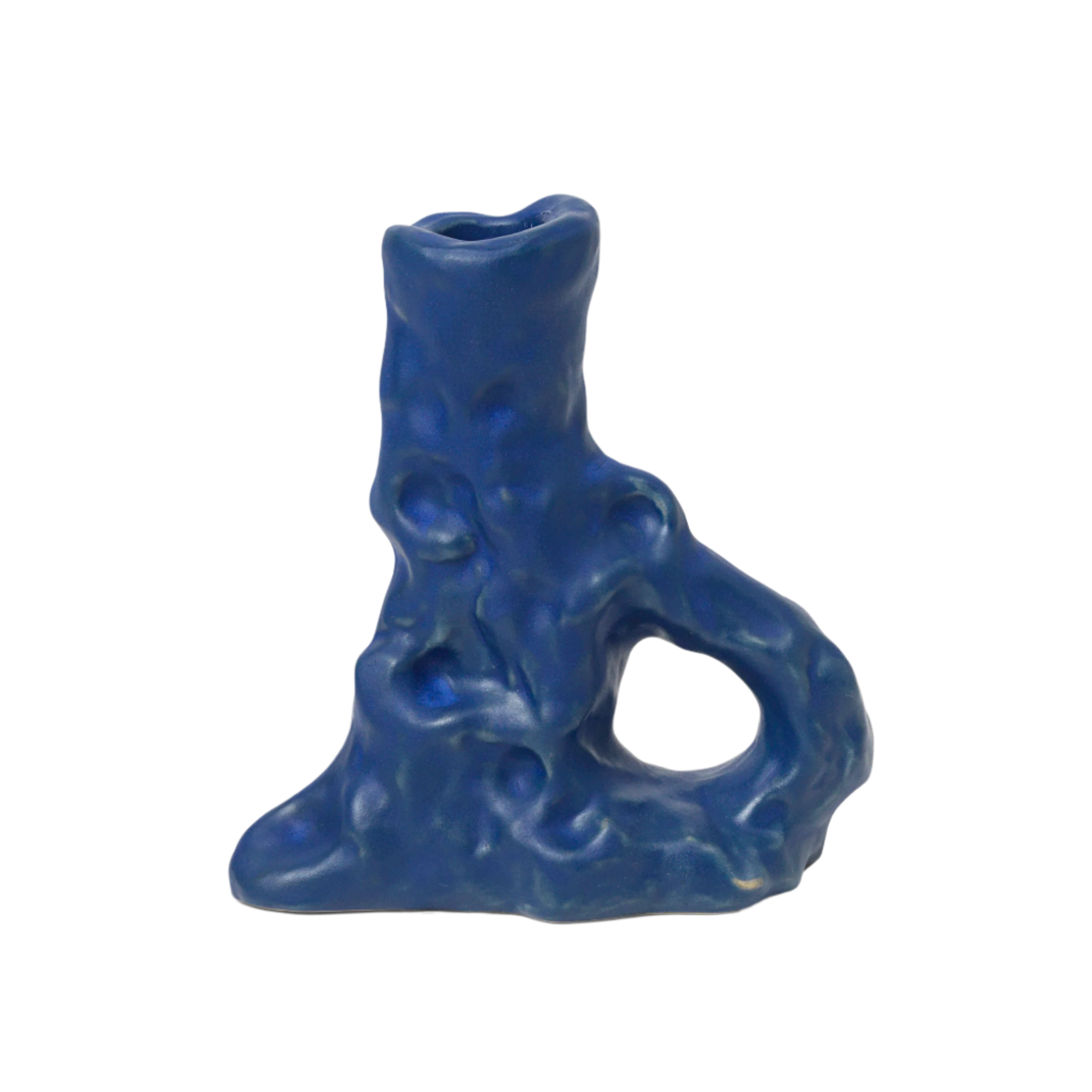 DITO blue candlestick