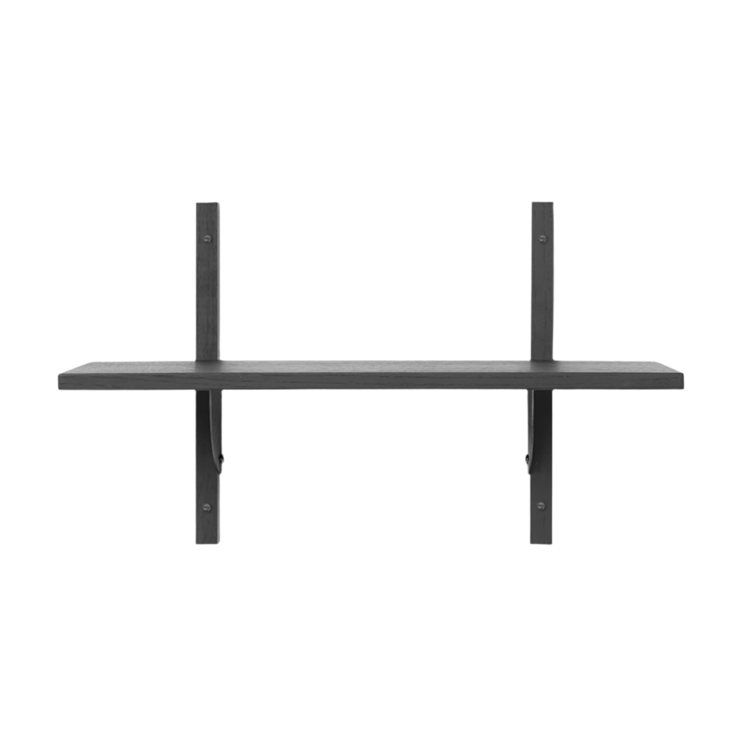 SECTOR NARROW shelf black ash veneer