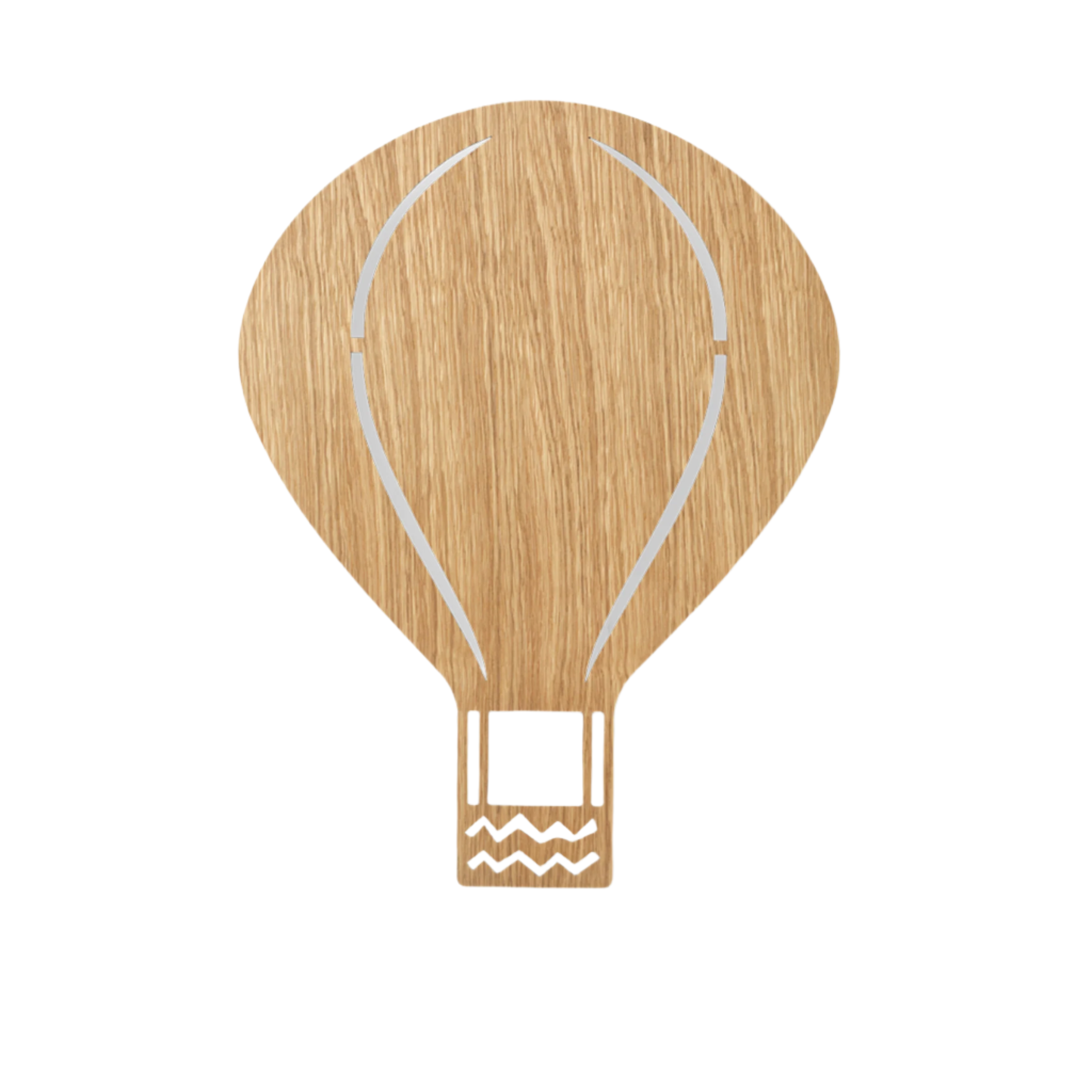 AIR BALLOON lamp, oiled oak