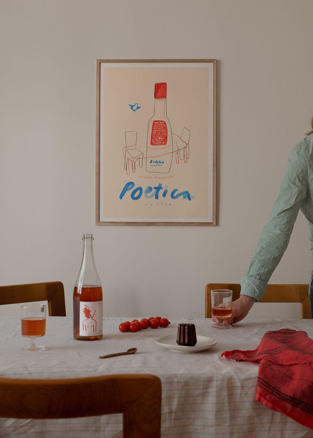 Grafika artystyczna POETICA The Poster Club Eye on Design