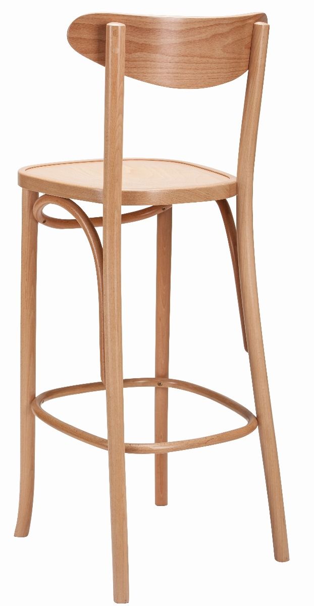 MOON H-1260 Stool, beech wood