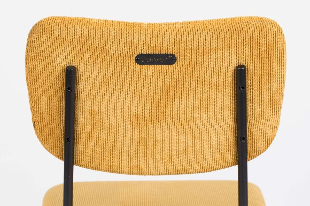 Hoker niski BENSON musztardowy Zuiver Eye on Design