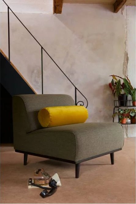 Mustard socket pillow